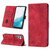 Samsung Galaxy A54 5G Skin-feel Embossed Leather Phone Case - Red