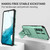 Samsung Galaxy A54 5G Stereoscopic Holder Sliding Camshield Phone Case - Light Blue