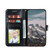 Samsung Galaxy A54 5G Sun Mandala Embossing Pattern Phone Leather Case - Black