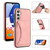 Samsung Galaxy A54 5G Ultra-thin Shockproof Phone Protective Case with Holder - Rose Gold