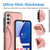 Samsung Galaxy A54 5G Ultra-thin Shockproof Phone Protective Case with Holder - Rose Gold
