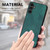 Samsung Galaxy A54 5G Vintage Leather PC Back Cover Phone Case - Green