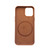 iPhone 12 mini QIALINO Nappa Leather Shockproof Magsafe Case  - Brown