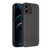 iPhone 12 mini QIALINO Shockproof Cowhide Leather Protective Case  - Black