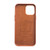 iPhone 12 Pro Max QIALINO Shockproof Cowhide Leather Protective Case - Brown
