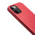 iPhone 12 Pro Max QIALINO Shockproof Cowhide Leather Protective Case - Red