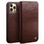 iPhone 13 QIALINO Horizontal Flip Leather Case with Holder & Card Slots & Wallet Pro - Brown