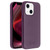 iPhone 13 QIALINO Nappa Cowhide MagSafe Magnetic Protective Case - Purple Crystal