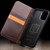 iPhone 15 Plus QIALINO Classic Gen2 Genuine Leather Phone Case - Brown