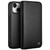 iPhone 15 QIALINO Classic Gen2 Genuine Leather Phone Case - Black