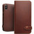 iPhone X / XS QIALINO Crazy Horse Business Horizontal Flip Leather Case with Holder & Card Slots, Style:With Buckle - Brown