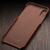 iPhone X / XS QIALINO Shockproof Cowhide Leather Protective Case with Card Slot - Dark Brown