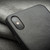 iPhone XR QIALINO Shockproof Kangaroo Skin Leather Protective Case - Black