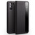 Samsung Galaxy S21 5G QIALINO Genuine Leather Side Window View Smart Phone Case - Black