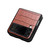 Samsung Galaxy Z Flip4 QIALINO Crocodile Pattern Genuine Leather Phone Case - Brown