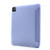 iPad Pro 12.9 2022 / 2021 Multi-folding Horizontal Flip PU Leather + Shockproof Airbag TPU Tablet Case with Holder & Pen Slot & Wake-up / Sleep Function - Purple