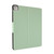 iPad Pro 12.9 2022 / 2021 Electric Pressed Texture Horizontal Flip Leather Tablet Case with Holder & Pen Slot - Mint Green