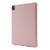 Skin Feel Pen Holder Tri-fold Tablet Leather Case iPad Pro 12.9 2022 / 2021 / 2020 / 2018 - Pink