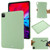 iPad Pro 12.9 2022 / 2021 / 2020 / 2018 Pure Color Liquid Silicone Shockproof Tablet Case  - Green