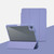 iPad Pro 12.9 2022 / 2021 Magnetic Split Leather Smart Tablet Case - Lavender Purple