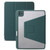 iPad Pro 12.9 2022 / 2021 / 2020 / 2018 3-Fold 360 Rotation Acrylic Leather Smart Tablet Case - Deep Green