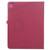 iPad Pro 12.9 2022 / 2021 / 2020 / 2018 Litchi Texture Solid Color Leather Tablet Case - Rose Red