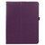 iPad Pro 12.9 2022 / 2021 / 2020 / 2018 Litchi Texture Solid Color Leather Tablet Case - Purple