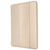 iPad Pro 12.9 2022 / 2021 / 2020 / 2018 TPU Horizontal Flip Leather Tablet Case with Three-folding Holder - Gold