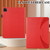 iPad Pro 12.9 2022 / 2021 / 2020 Litchi Texture Leather Sucker Tablet Case - Red