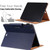 iPad Pro 12.9 2022 / 2021 / 2020 / 2018 Solid Color Horizontal Flip Leather Tablet Case with Holder & Card Slot & Photo Frame & Wallet - Royal Blue