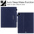 iPad Pro 12.9 2022 / 2021 / 2020 / 2018 Solid Color Horizontal Flip Leather Tablet Case with Holder & Card Slot & Photo Frame & Wallet - Royal Blue