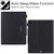 iPad Pro 12.9 2022 / 2021 / 2020 / 2018 Solid Color Horizontal Flip Leather Tablet Case with Holder & Card Slot & Photo Frame & Wallet - Black