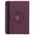 iPad Pro 12.9 2022 / 2021 / 2020 Litchi Texture Horizontal Flip 360 Degrees Rotation Leather Tablet Case with Holder - Purple
