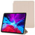 iPad Pro 12.9 inch  - 2020 / 2021 3-fold Horizontal Flip Smart Leather Tablet Case with Sleep / Wake-up Function & Holder - Grey