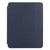 iPad Pro 12.9 inch  - 2020 / 2021 3-fold Horizontal Flip Smart Leather Tablet Case with Sleep / Wake-up Function & Holder - Dark Blue