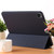 iPad Pro 12.9 inch  - 2020 / 2021 3-fold Horizontal Flip Smart Leather Tablet Case with Sleep / Wake-up Function & Holder - Dark Blue