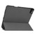 iPad Pro 12.9 2022 / 2021 Horizontal Flip Honeycomb TPU + PU Leather Tablet Case with Three-folding Holder & Sleep / Wake-up Function & Pen Slot - Grey