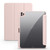iPad Pro 12.9 2022 / 2021 / 2020 / 2018 Acrylic 3-folding Smart Leather Tablet Case - Pink