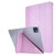 iPad Pro 12.9 2022 / 2021 Silk Texture Horizontal Deformation Flip Leather Tablet Case with Holder - Pink