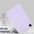 iPad Pro 12.9 2022 / 2021 / 2020 Jelly Color Water Ripple TPU Tablet Case - Purple
