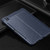 iPad Pro 12.9 2022 / 2021 Lychee Peel Texture Horizontal Deformation Flip TPU Leather Tablet Case with Three-folding Holder & Sleep / Wake-up Function - Blue