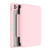 iPad Pro 12.9 2022 / 2021 / 2020 / 2018 Mutural Jianshang Series Tablet Leather Smart Case - Pink