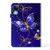 iPad Pro 12.9 2022 / 2021 / 2020 Crystal Texture Painted Leather Tablet Case - Diamond Butterflies