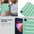iPad Pro 12.9 2022 / 2021 Eiderdown Cushion Shockproof Tablet Case - Green