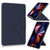 iPad Pro 12.9 2022 / 2021 Multi-folding Horizontal Flip PU Leather Shockproof Tablet Case with Holder & Sleep / Wake-up Function  - Dark Blue