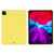 iPad Pro 12.9 2022 / 2021 / 2020 / 2018 Pure Color Liquid Silicone Shockproof Tablet Case  - Yellow