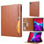 iPad Pro 12.9 2022 / 2021 Knead Skin Texture Horizontal Flip Leather Tablet Case with Photo Frame & Holder & Card Slots & Wallet  - Brown