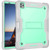 iPad Pro 12.9 2022 / 2021 / 2020 / 2018 Silicone + PC Shockproof Tablet Case - Mint Green+Grey