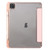 Clear Acrylic Leather Tablet Case iPad Pro 11 2022 / 2021 / 2020 / 2018 / Air 10.9 2022 / 2020 - Pink