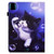 Colored Drawing Stitching Elastic Band Leather Smart Tablet Case iPad Air 10.9 2022 / 2020 / Pro 11 2021 / 2020 - Bubble Cat